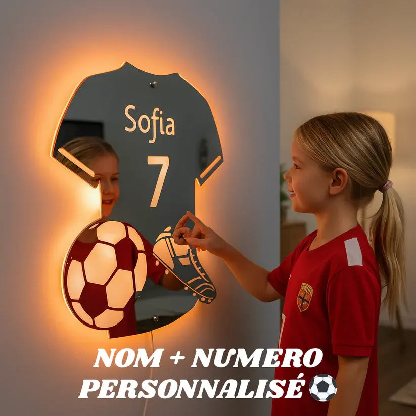 Football Player | Personal LED Mirror