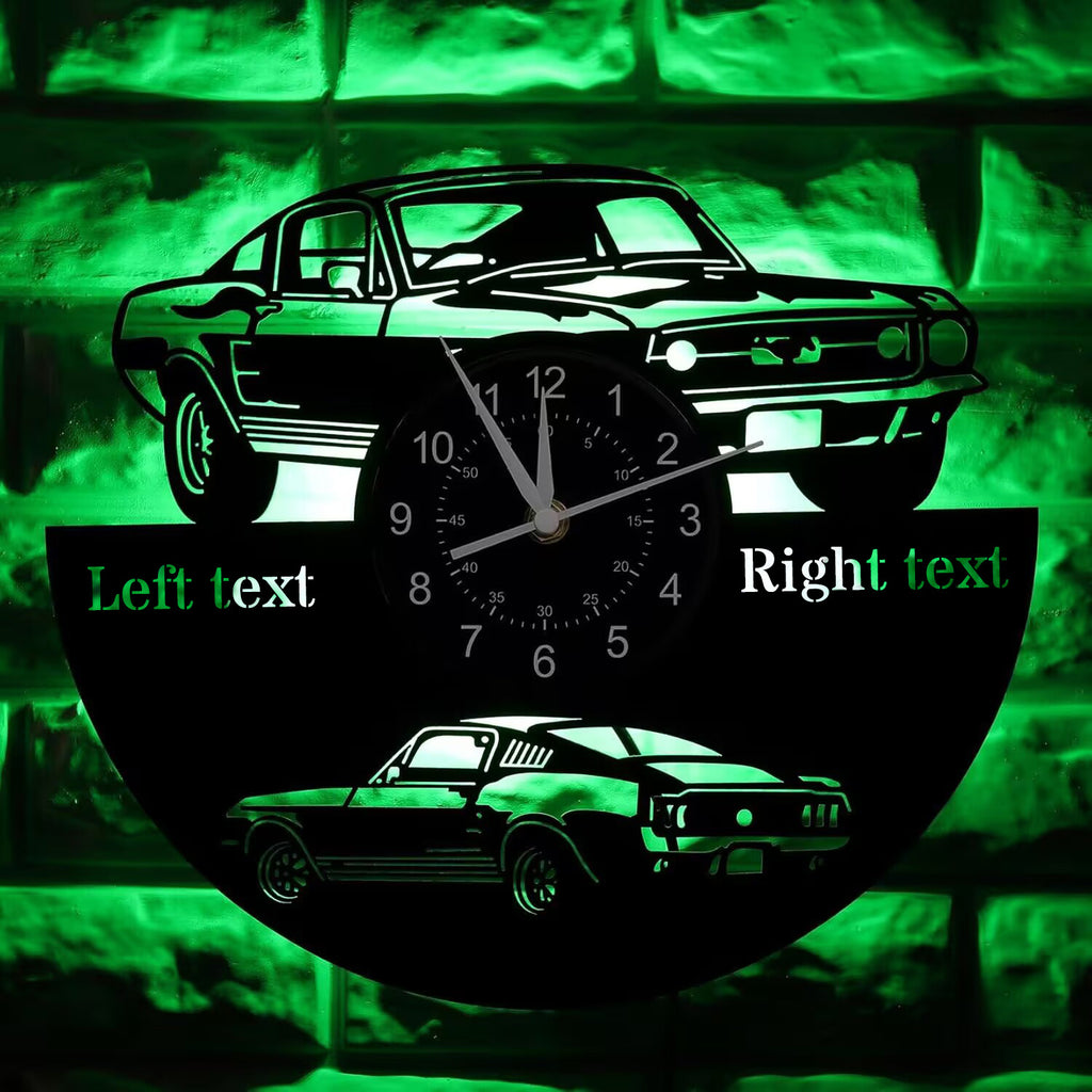 Custom Vintage Car Wall Clock Gifts