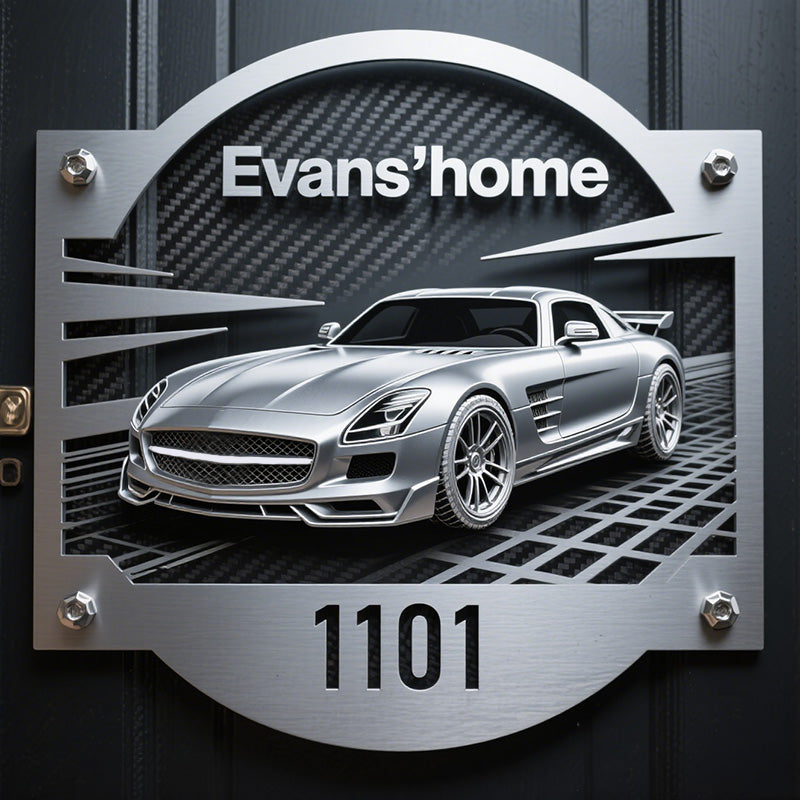 لوحات أبواب سيارات رياضية مخصصة لعنوانك