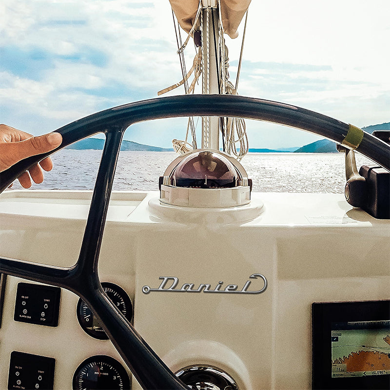 شارة الخطاف ثلاثية الأبعاد بكلماتك الخاصة