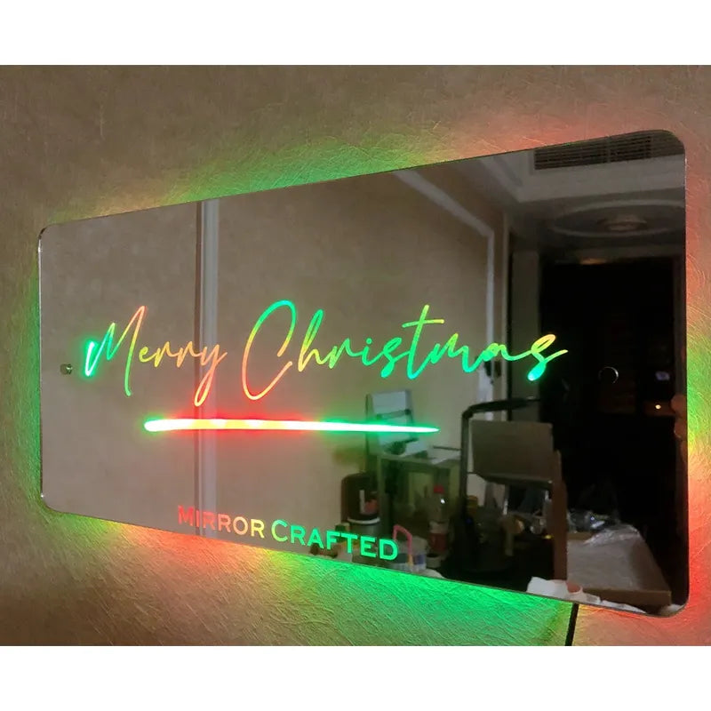 Personalised Name Mirror - Light Up Mirror