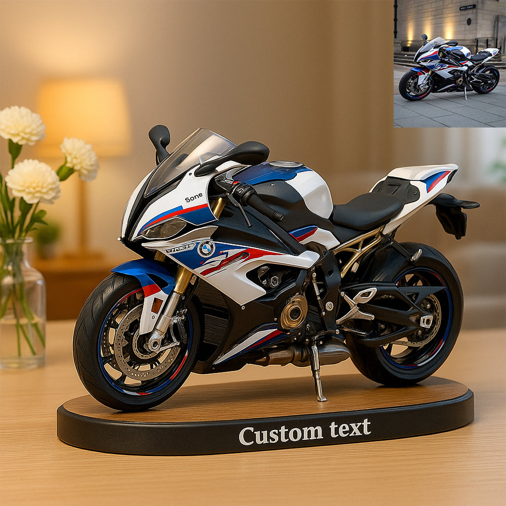 زينة دراجتك النارية الخاصة ـ بإسمك الخاص