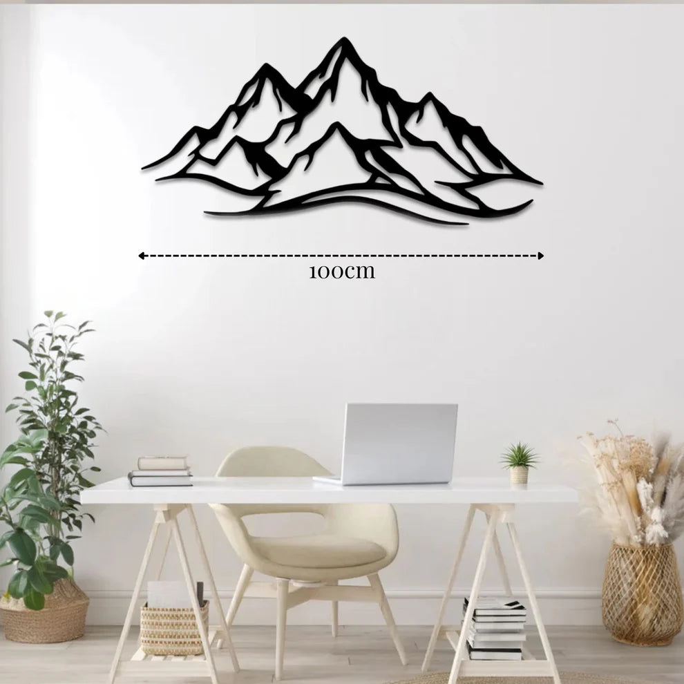 ديكور جداري معدني  بزينة الجبال و الوديان