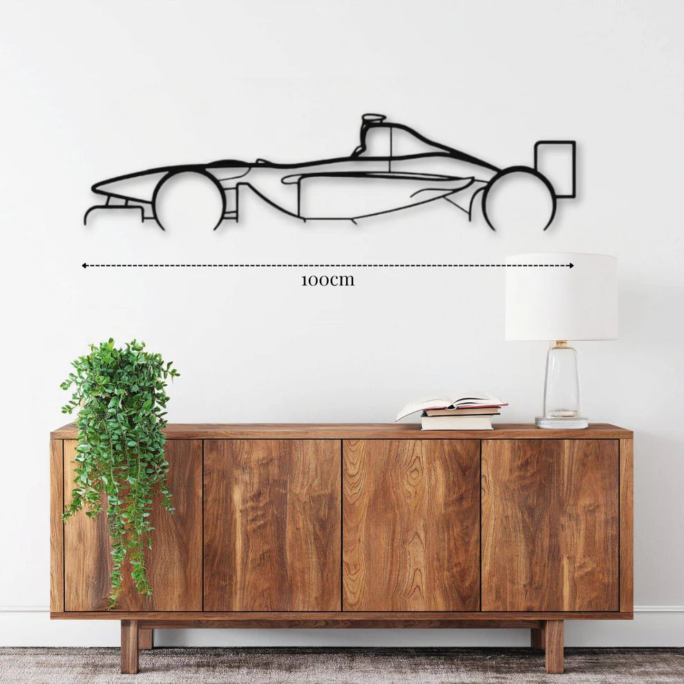 B02/50 ديكور جداري معدني بزينة سيارة – لولا