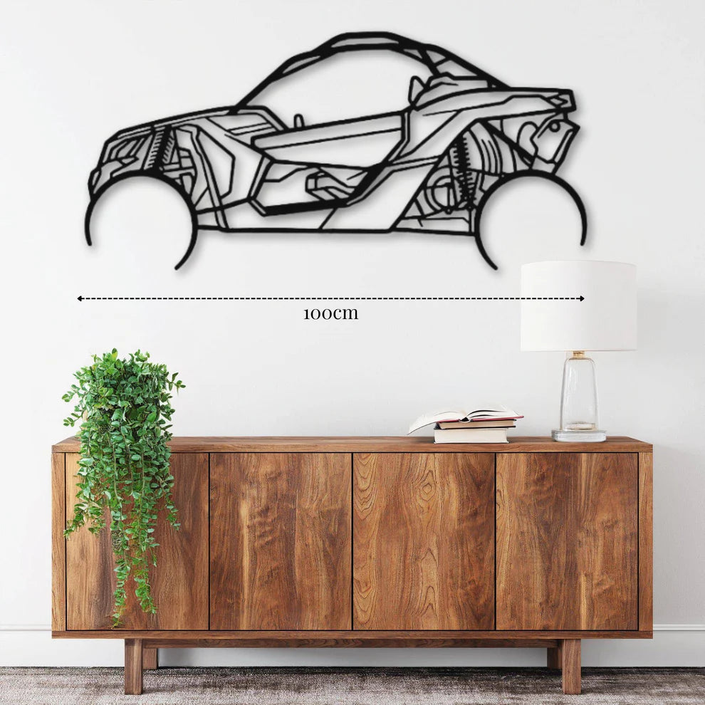 X3 ديكور جداري معدني بزينة سيارة – كان-آم مافريك