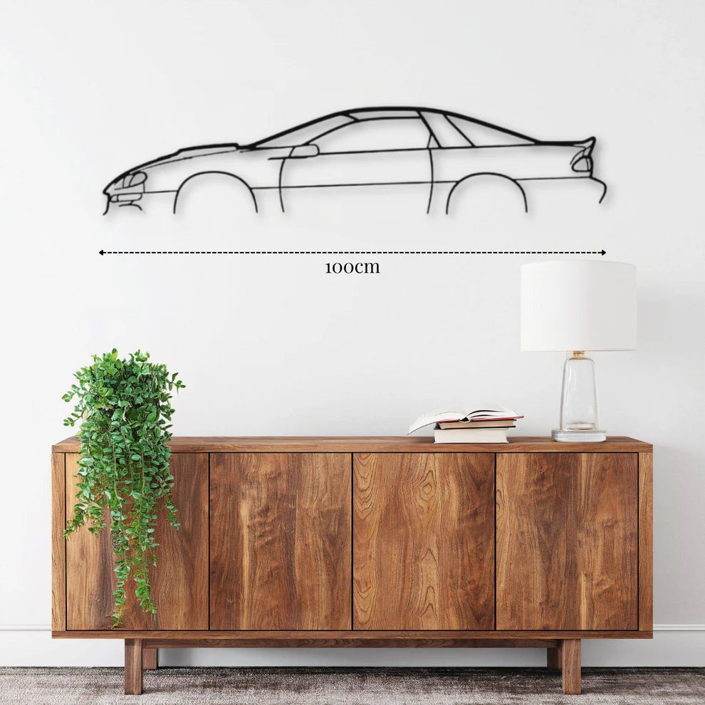 ديكور جداري معدني بزينة سيارة شيفروليه كامارو SS موديل 1999