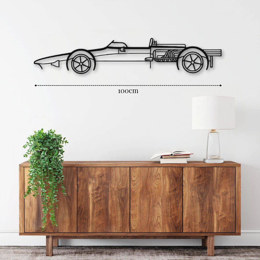 T1G ديكور جداري معدني بزينة سيارة – غورني إيغل