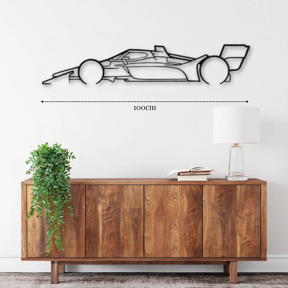 ديكور جداري معدني بزينة سيارة إندي كار (2022)