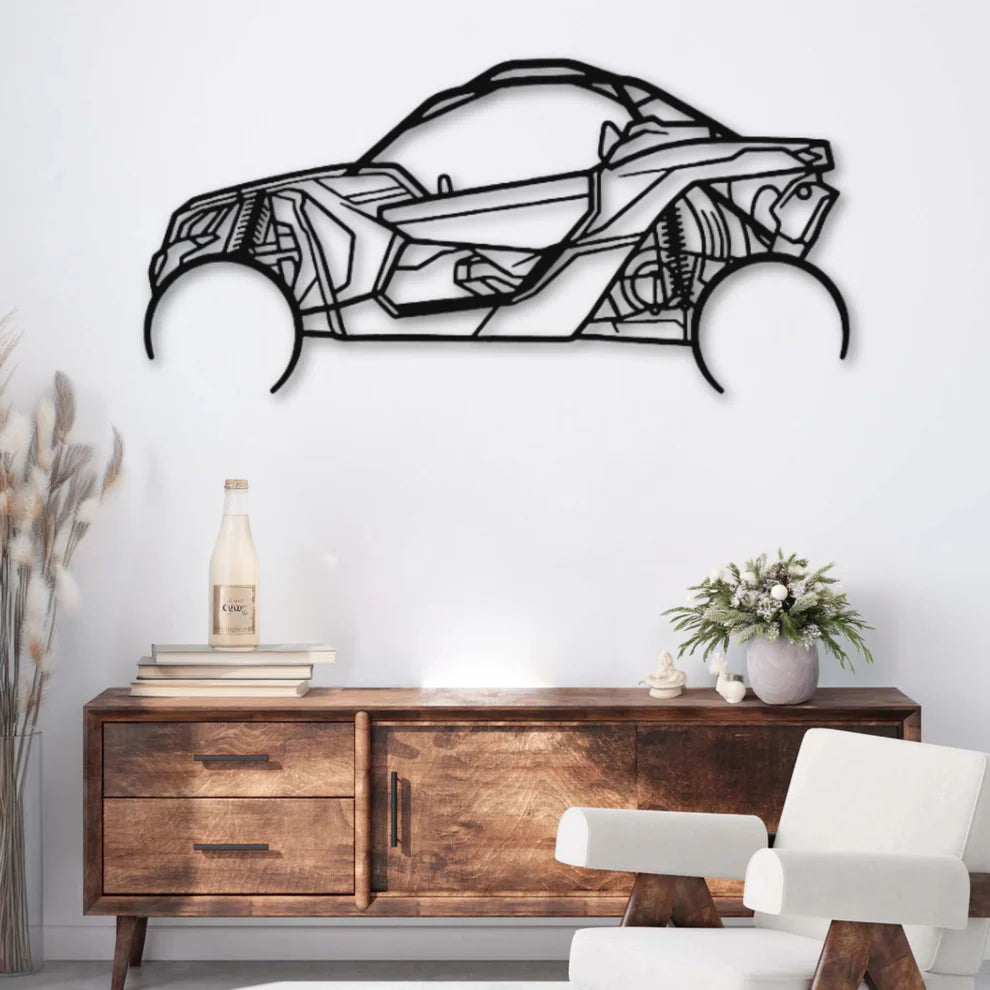 X3 ديكور جداري معدني بزينة سيارة – كان-آم مافريك