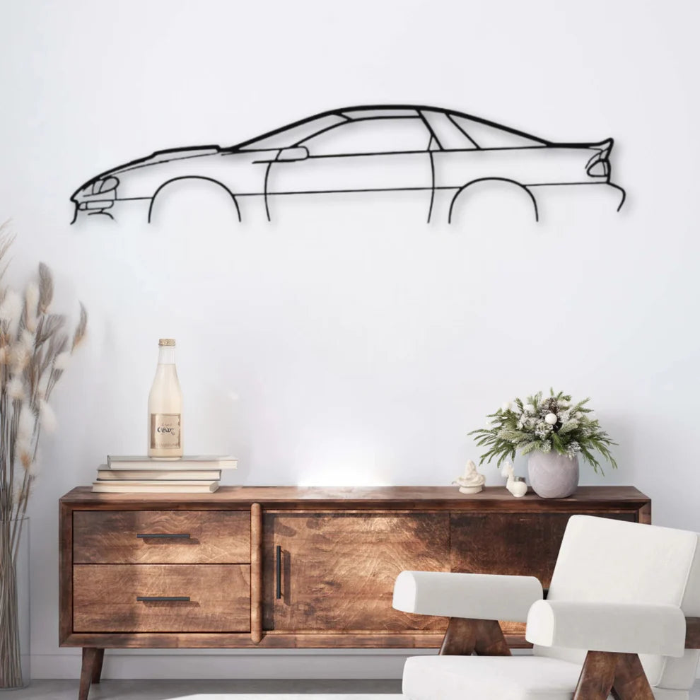 ديكور جداري معدني بزينة سيارة شيفروليه كامارو SS موديل 1999