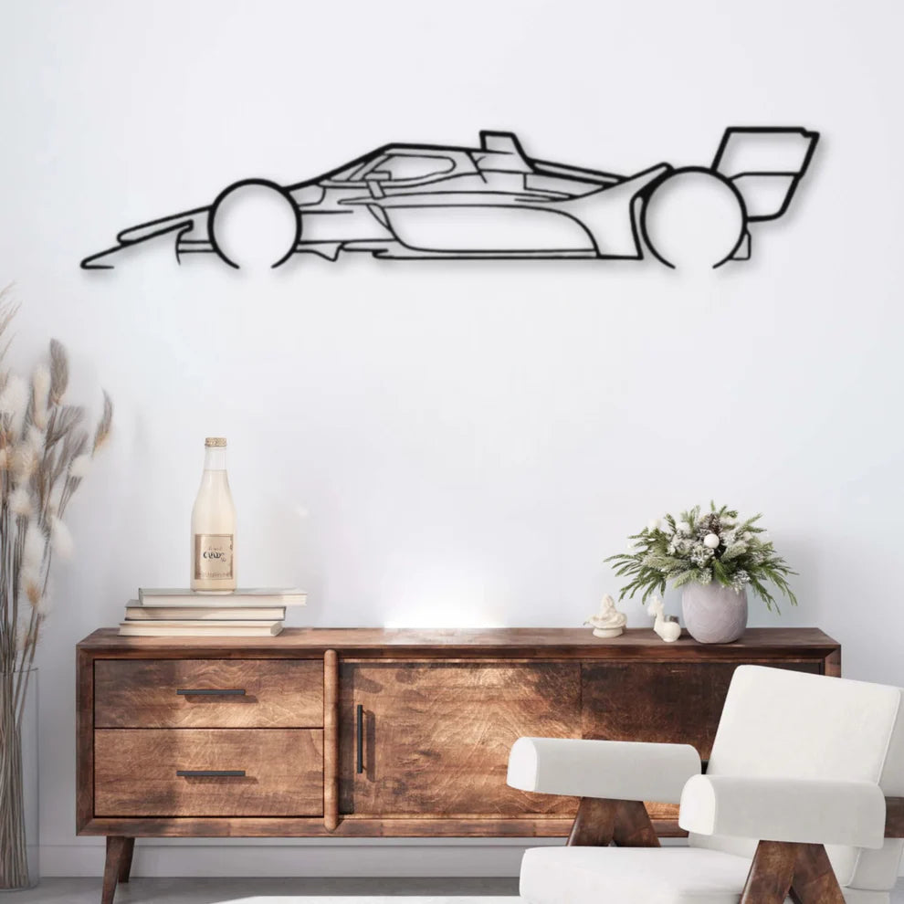 ديكور جداري معدني بزينة سيارة إندي كار (2022)