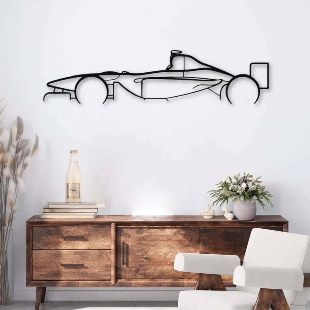 B02/50 ديكور جداري معدني بزينة سيارة – لولا