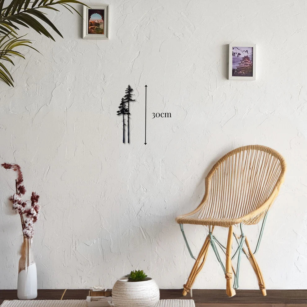 ديكور جداري معدني  بزينة نوع الشجرة الجميلة