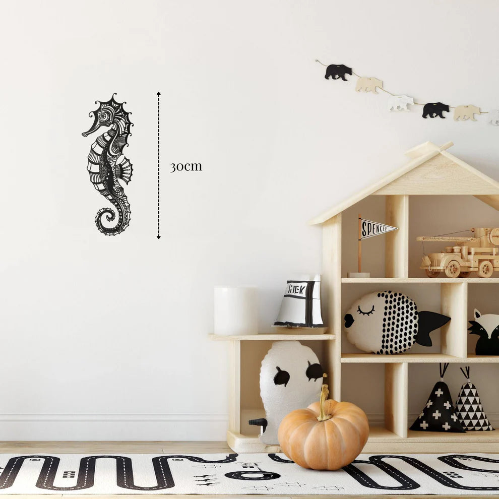 ديكور جداري معدني - بزينة فرس البحر